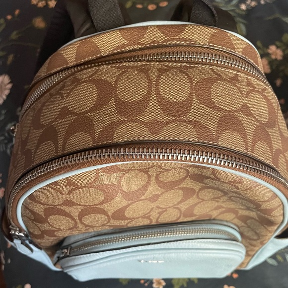 Court Backpack in signature canvas- COACH - Picture 2 of 6